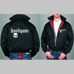 Hooligans  - Bunda Harrington s hrejivou podšívkou farby RED TARTAN, obojstranné logo (s kapucou iba v čiernej farbe je za 42,70euro!!)